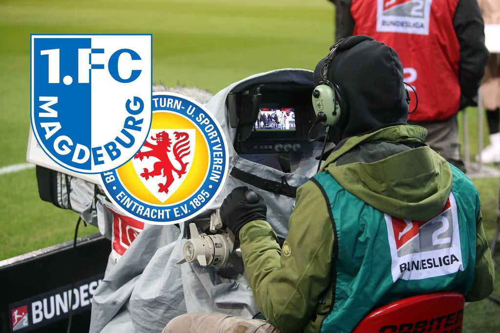 Das Topsiel am Sonnabend der 2. Bundesliga 1. FC Magdeburg gegen Eintracht Braunschweig wird auch im Free-TV übertragen.