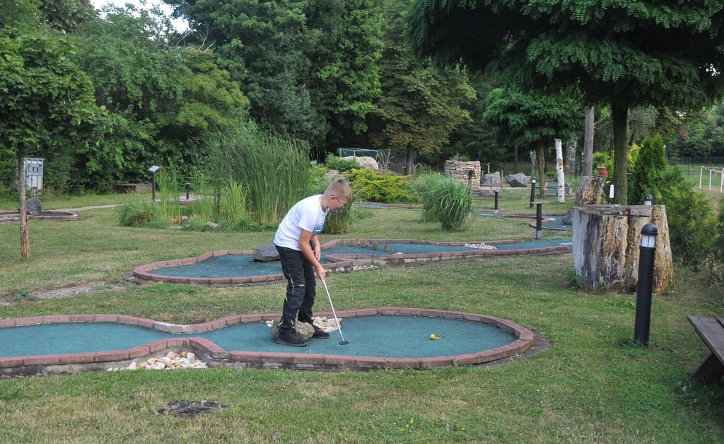 Symbolfoto - Blick auf die Minigolfanlage.