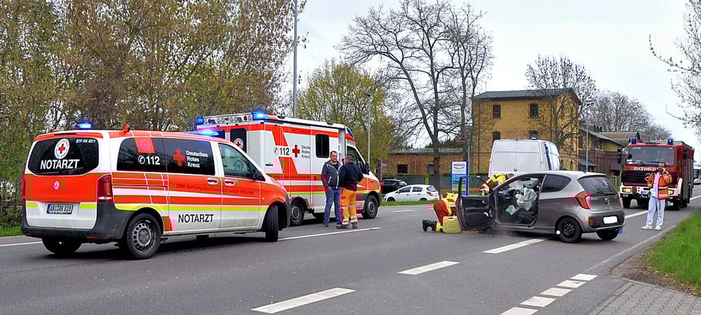 Feuerwehr und Rettungskräfte waren vor Ort im Einsatz.