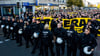Polizeieskorte: ein Aufmarsch von BVB-Fans gegen RB Leipzigs Geschäftsmodell