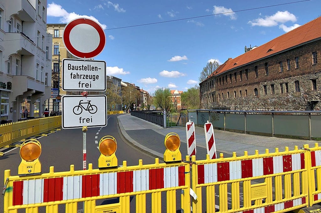 Der Robert-Franz-Ring ist bis September gesperrt.