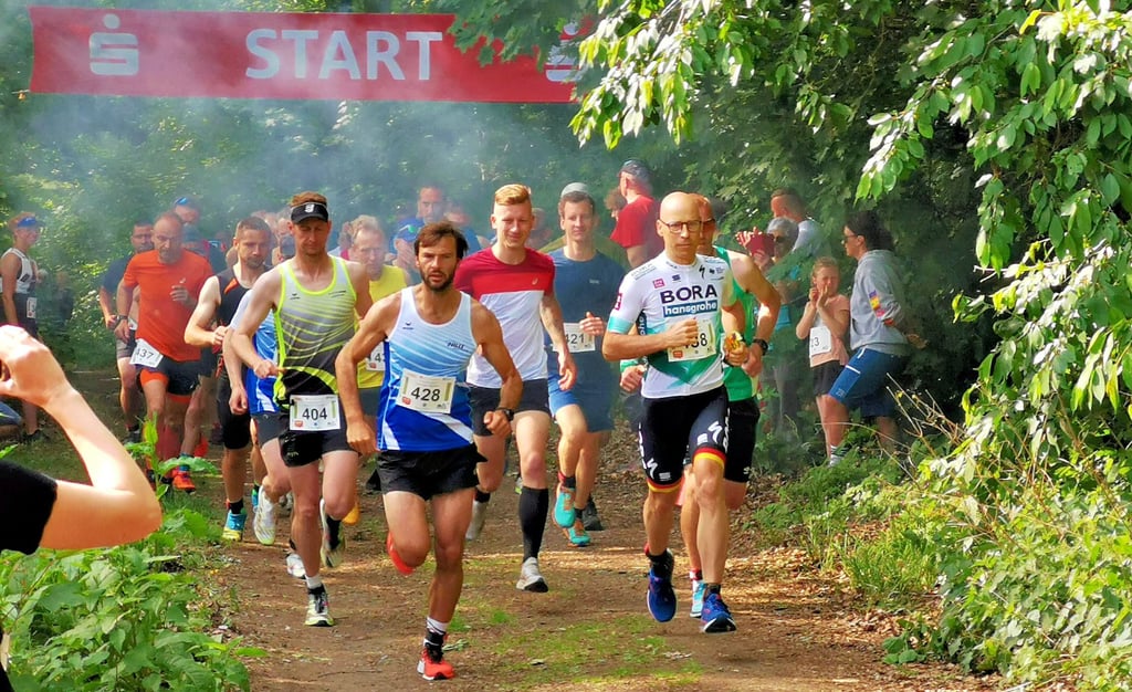 Am 4. Juni findet wieder der Harzgeröder Klippenlauf statt - das Foto entstand bei der 41. Auflage 2022.