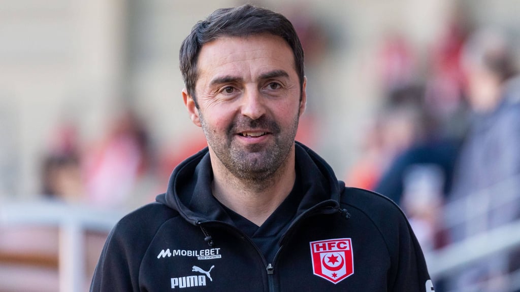 HFC-Trainer Sreto Ristic geht guter Dinge ins Heimspiel gegen Osnabrück.