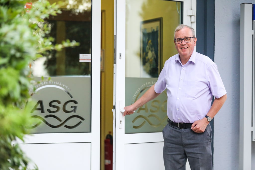 Uwe Reckmann wurde erst 2022 neuer Geschäftsführer der ASG Mücheln. Nun muss er das Unternehmen liquidieren.