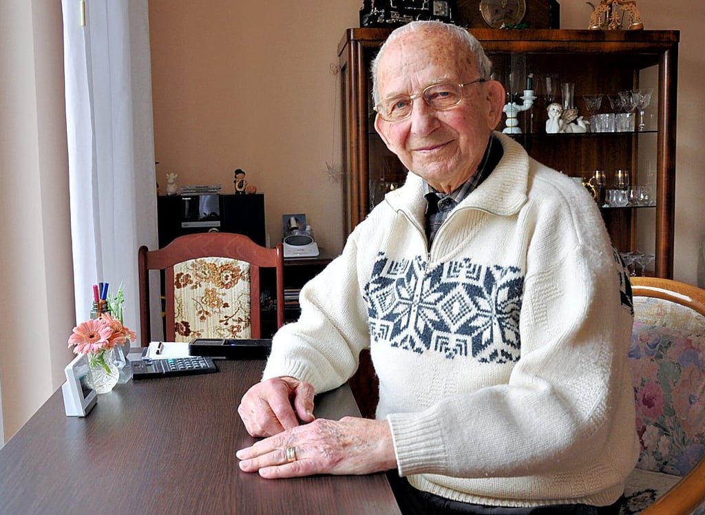 Der Stendaler Otto Nawrocki wird am 29. April 2023 100 Jahre alt.