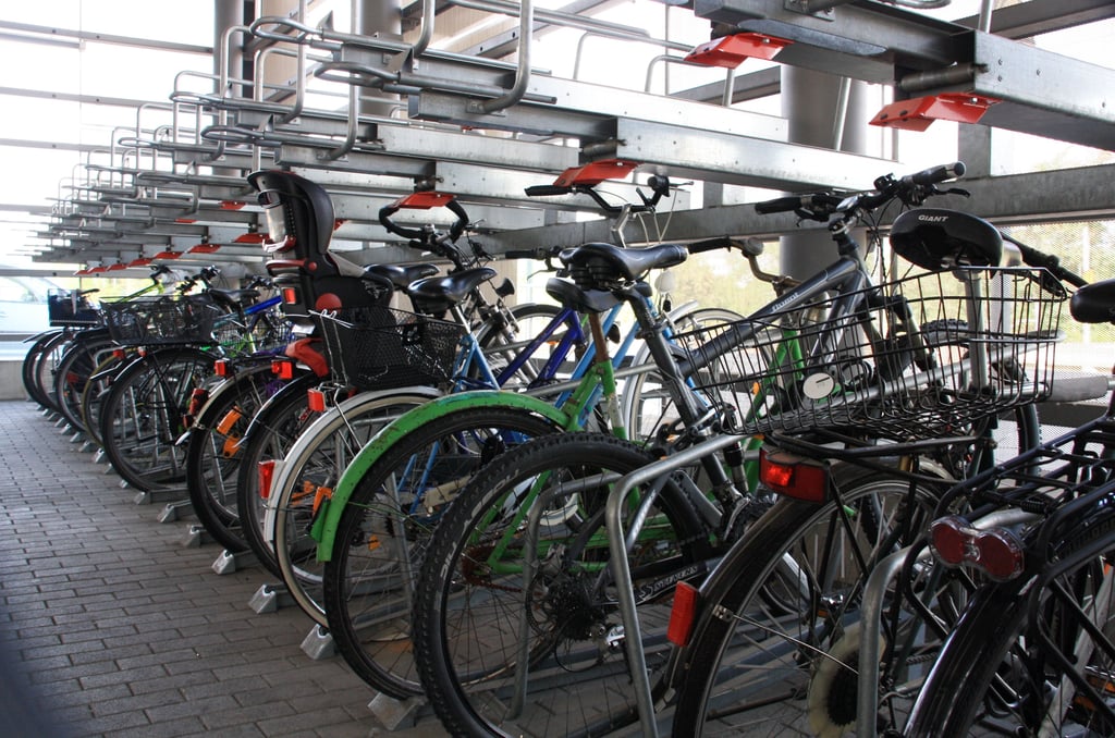 Am Magdeburger Hauptbahnhof soll ein Fahrradparkhaus entstehen.