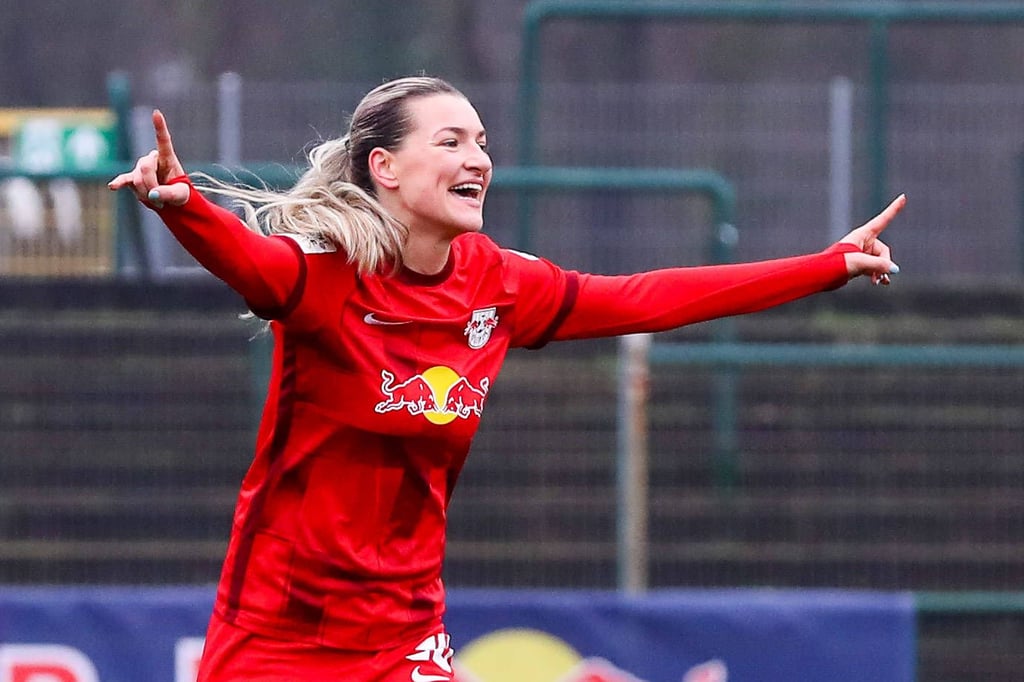 Medina Desic traf doppelt für die RB-Frauen beim Sieg in Andernach.