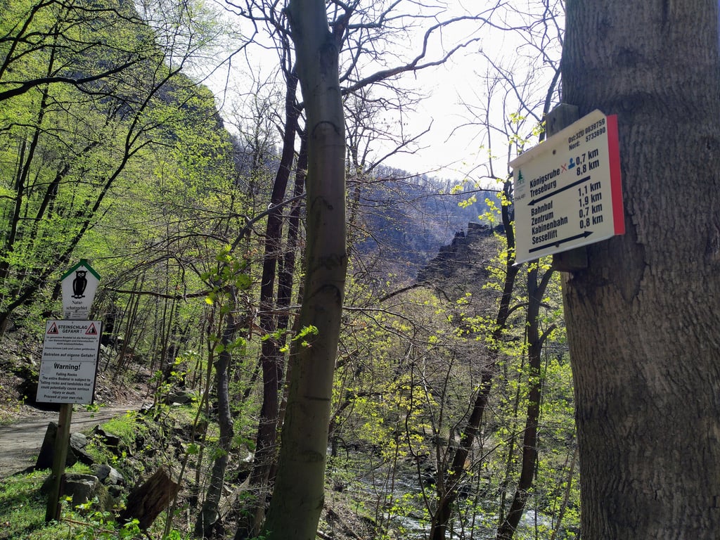 Das Bodetal, eines der beliebtesten Ziele für Wanderer im Harz, ist wieder geöffnet.