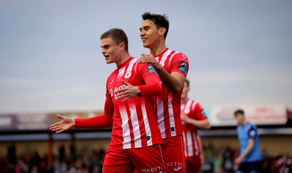 Fabrice Hartmann traf für Sligo Rovers.