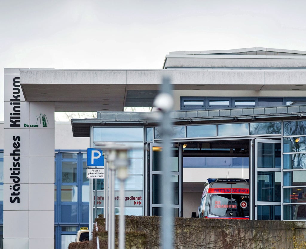 In der Notaufnahme in Dessau werden jährlich 40.000 Patienten behandelt.