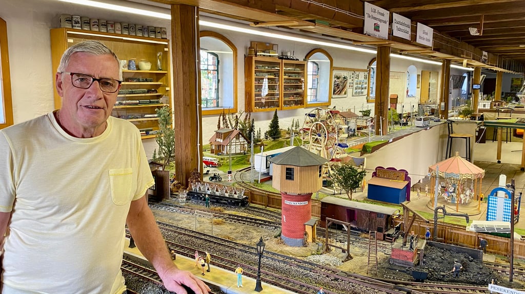 Ein Blick ins Eisenbahnmuseum "Feldmann" bei Hadmersleben