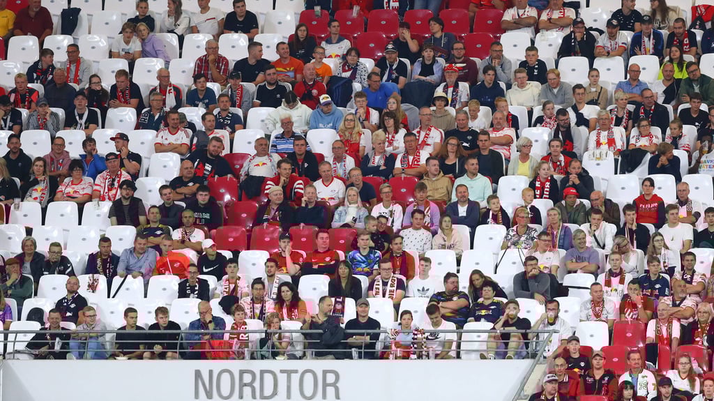 Stadionrang in der Red Bull Arena