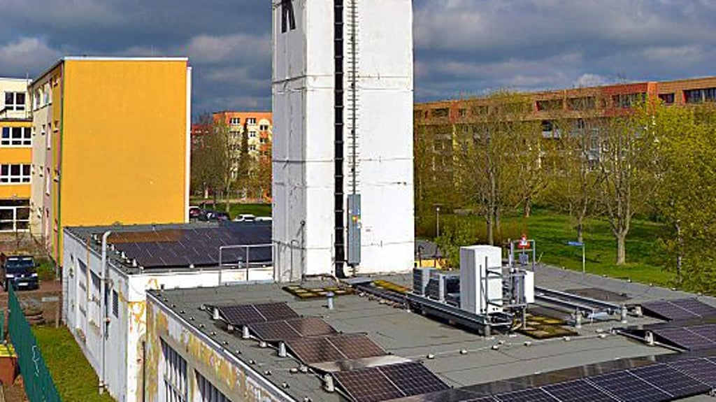 Das Heizhaus in der Geschwister-Scholl-Straße in Köthen.