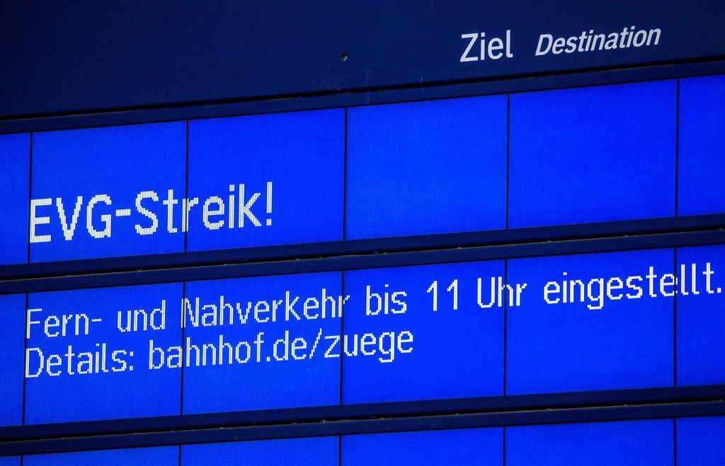 Bereits am vergangenen Freitag legte die EVG den Nah- und Regionalverkehr für mehrere Stunden lahm. Nun könnten neue Streiks drohen.