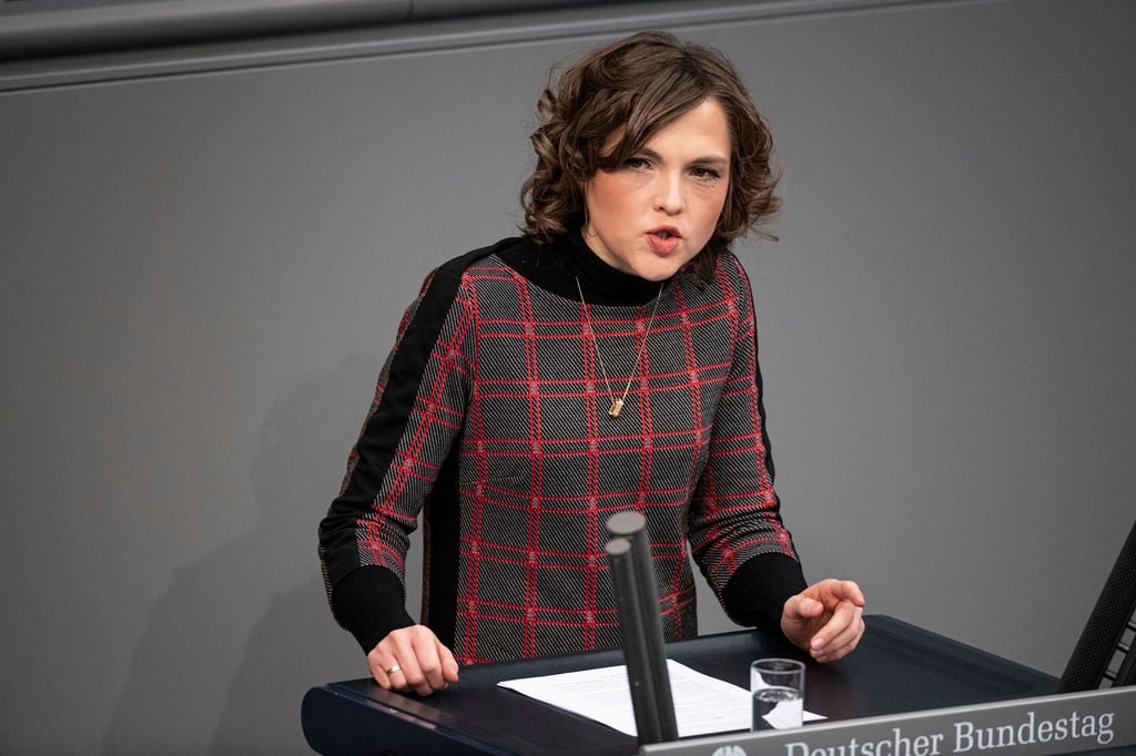 Elisabeth Kaiser (SPD), Mitglied des Deutschen Bundestags, spricht.
