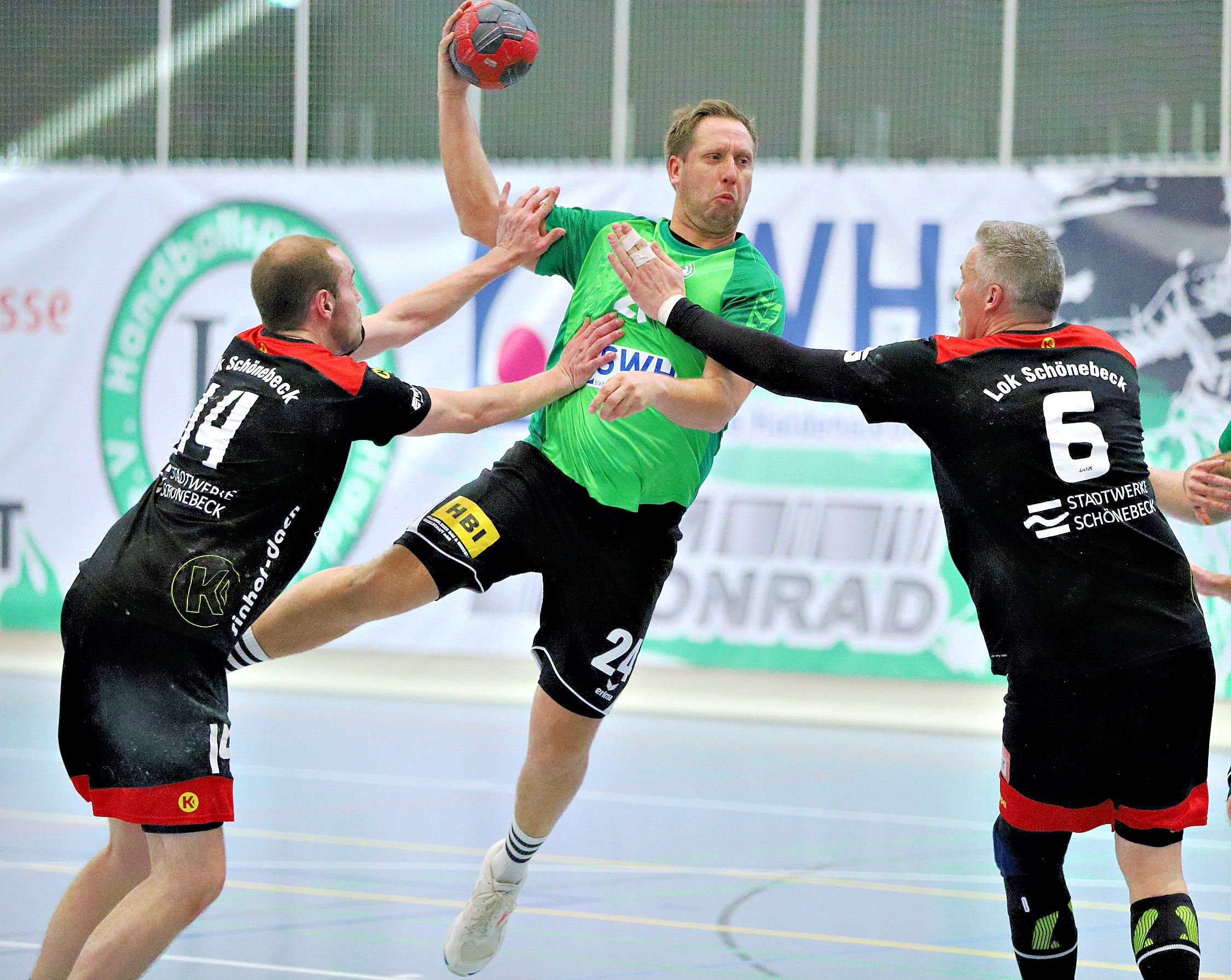 Handball HSV Haldensleben hgibt Spiel aus der eigenen Hand