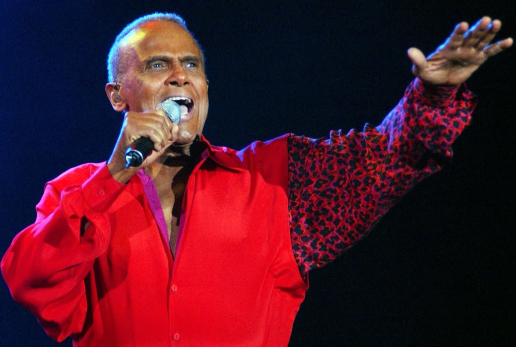 Harry Belafonte beim Auftakt seiner Deutschland-Tournee 2003 in der Frankfurter Festhalle.