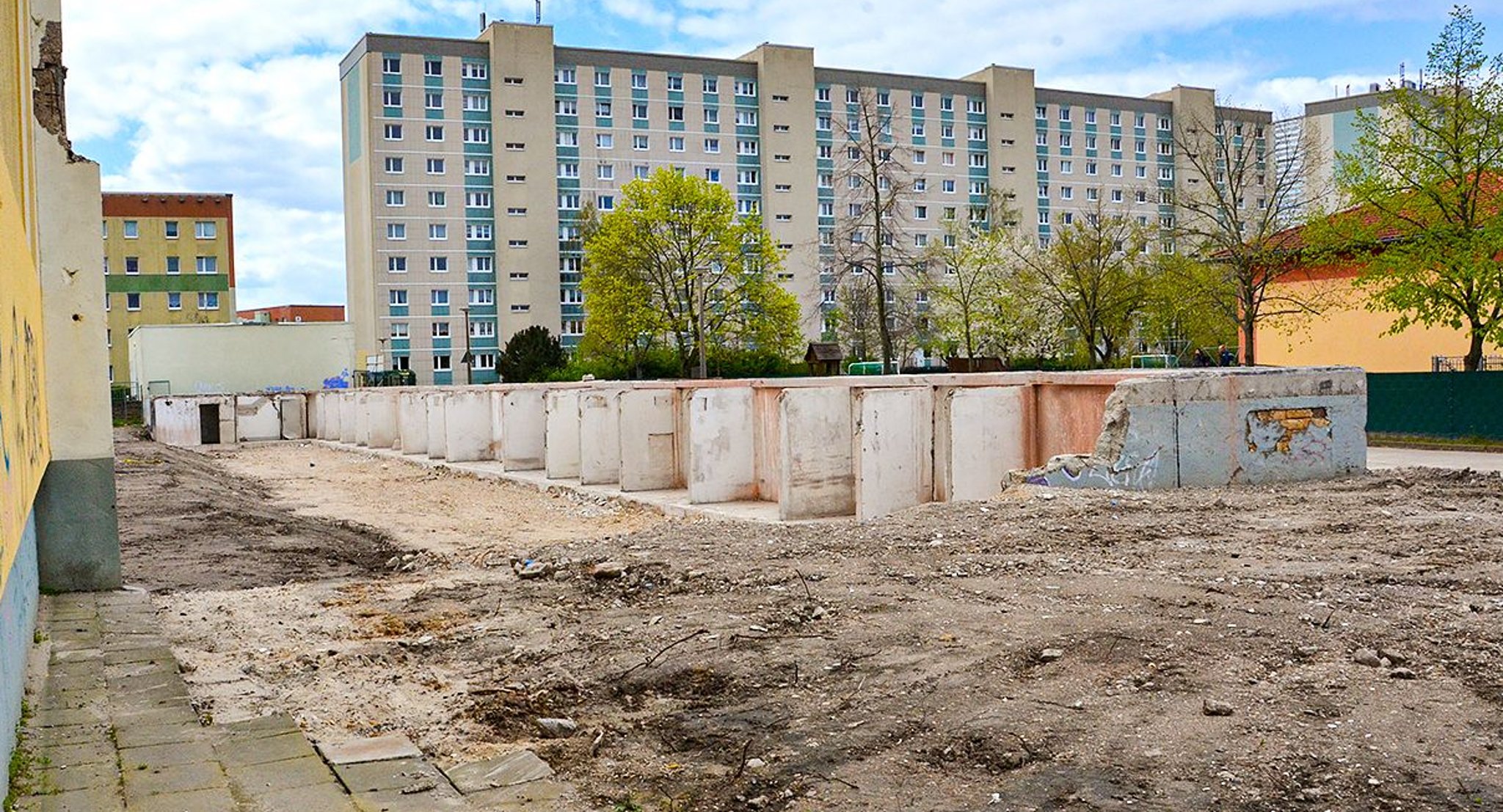 Bauarbeiten Der Block in der Prager Straße in Schönebeck wird nicht