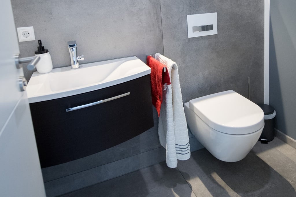 Moderne Wasserkästen an Toiletten sind um einiges sparsamer als ältere Modelle.