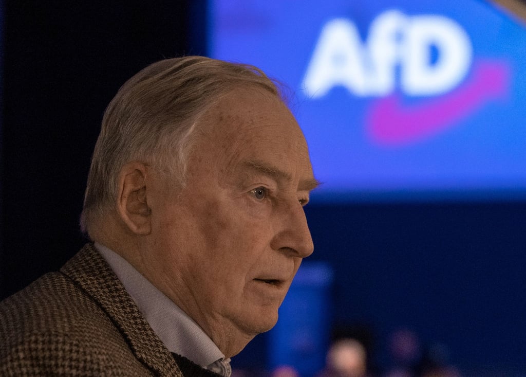 Alexander Gauland (AfD), Ehrenvorsitzender der Partei Alternative für Deutschland (AfD).