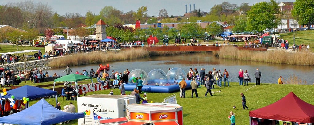 Der Stadtsee Staßfurt ist auch am kommenden Montag, 1. Mai, Ausflugsziel Nummer eins – schon so lange es das Kirschblütenfest gibt.