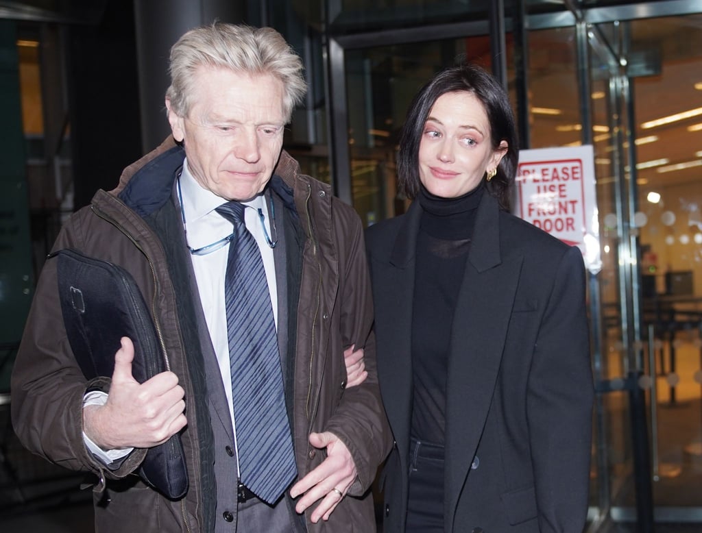 Eva Green (r) verlässt den High Court im Januar - jetzt hat sich der Prozess ausgezahlt.