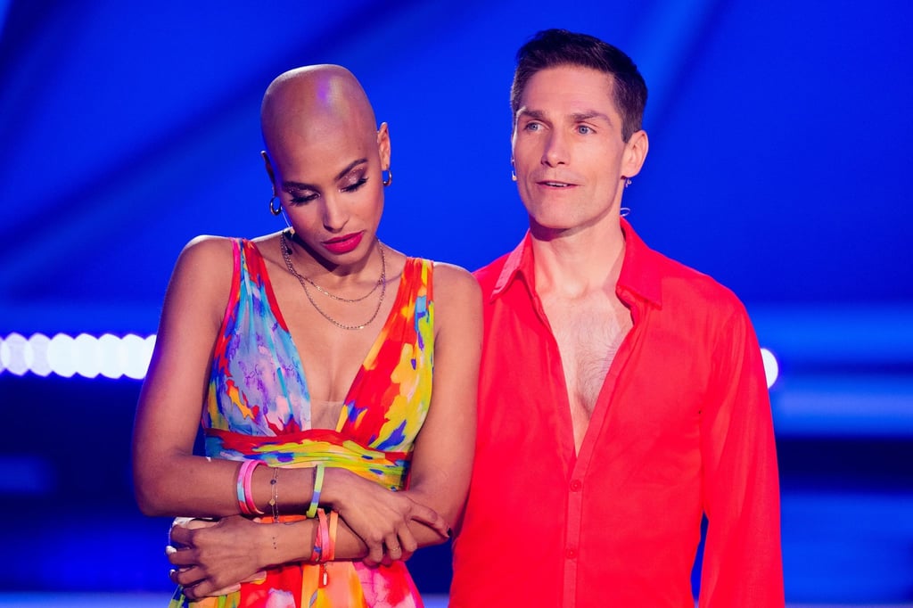 Sharon Battiste und Tanzpartner Christian Polanc sind aus der Sendung ausgeschieden.