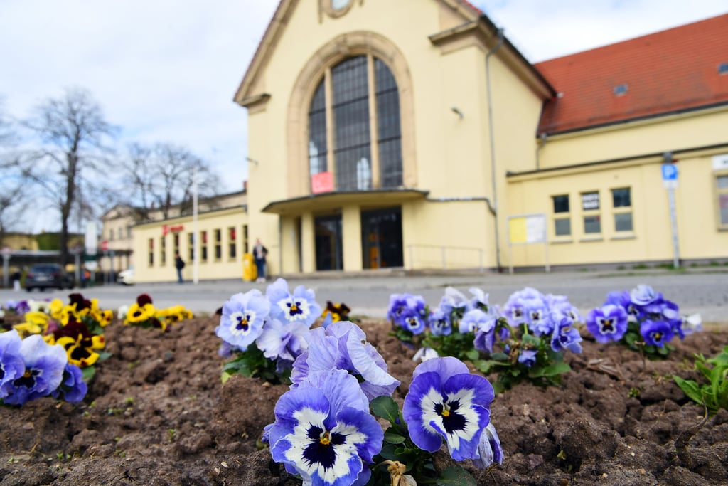Der Bahnhof in Köthen.