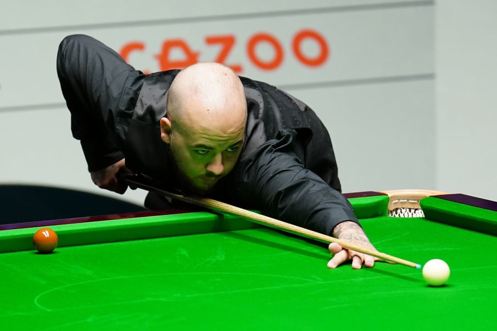 Luca Brecel in Aktion.