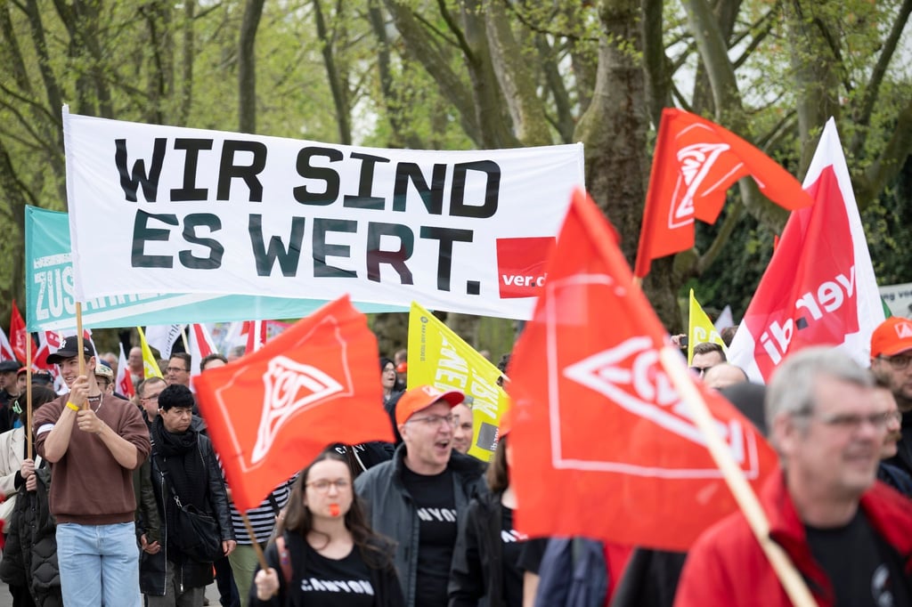 Die Veranstaltungen des Deutschen Gewerkschaftsbundes zum Tag der Arbeit standen in diesem Jahr unter dem Motto „Ungebrochen solidarisch“.