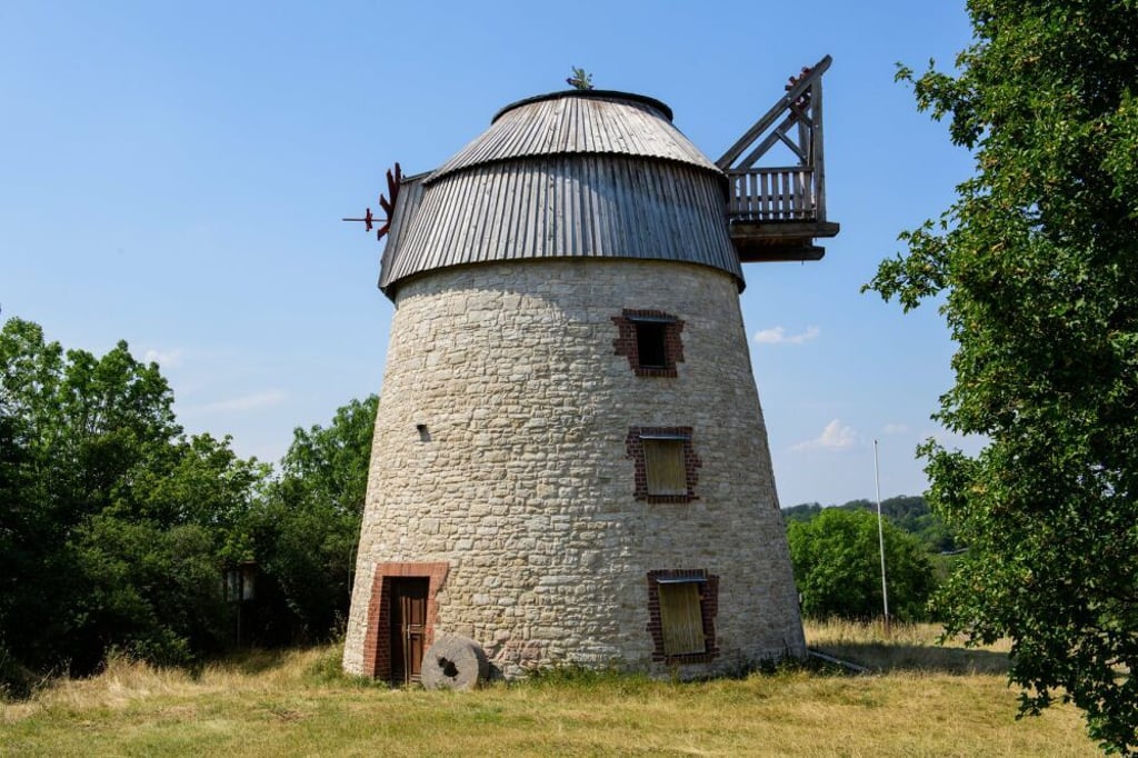 Die Holländerwindmühle auf dem Eckartsbergaer Sachsenberg soll bald wieder für Besucher geöffnet werden.