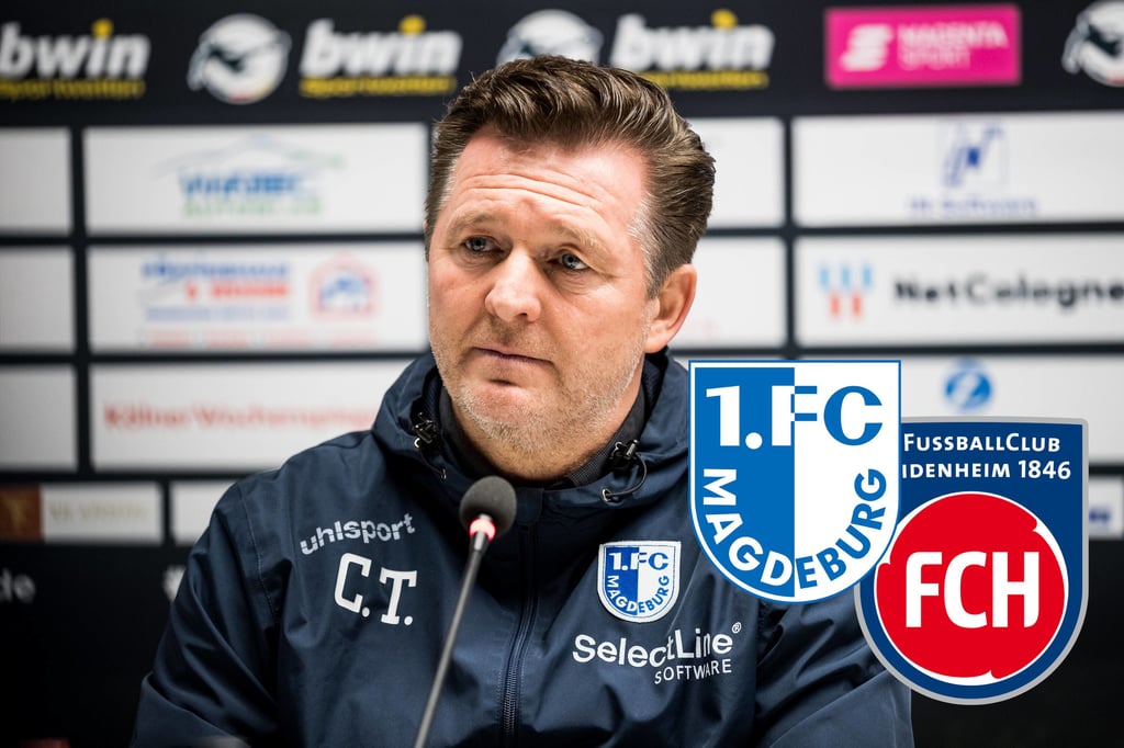 Dem 1. FC Magdeburg wird gegen Liga-Konkurrent 1. FC Heidenheim unter anderem Torjäger Moritz-Broni Kwarteng fehlen. Den Ausfall bestätigte FCM-Cheftrainer Christian Titz (Foto) auf der Pressekonferenz am Donnerstag.