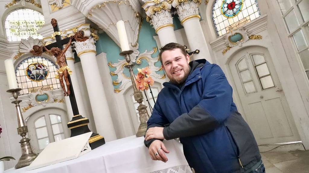 Pfarrer Martin Weber verlässt Allstedt nach siebeneinhalb Jahren - einer tollen Zeit mit tollen Menschen, wie er sagt.
