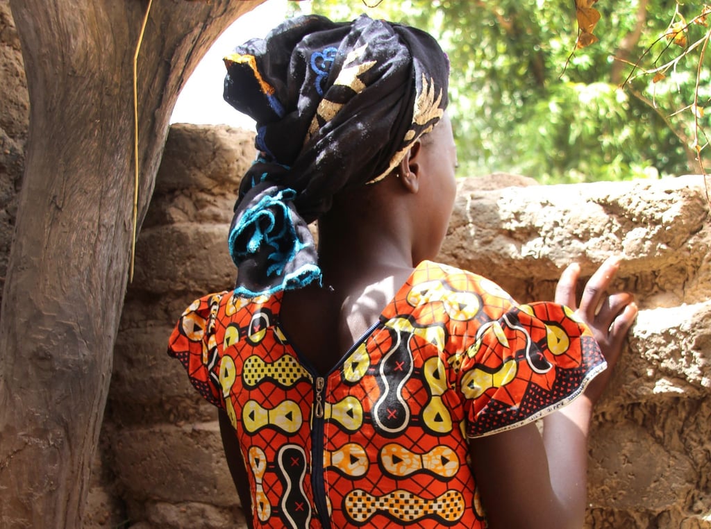 Ein 13-jähriges Mädchen in der Region Koulikoro im Zentrum Malis - dort werden manche Mädchen schon mit zwölf Jahren verheiratet.