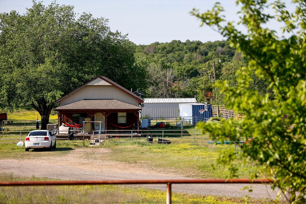Auf diesem Grundstück im US-Bundesstaat Oklahoma wurden sieben Leichen gefunden.