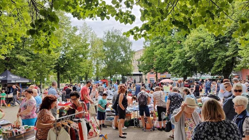 In Magdeburg-Stadtfeld sind die Anwohner zum Flohmarkt auf dem eigenen Grundstück aufgerufen.