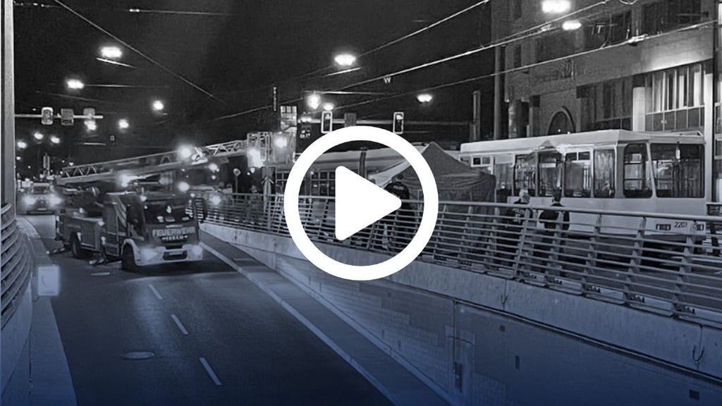 Auf den Straßenbahngleisen auf dem Magdeburger City-Tunnel hat sich am Donnerstagabend (4. Mai 2023) auf Höhe des City-Carré ein tödlicher Unfall ereignet.