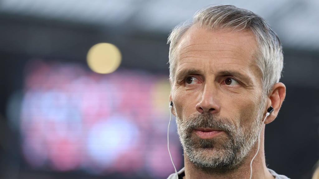 „Pokal ist jetzt erstmal Geschichte”: Marco Rose.