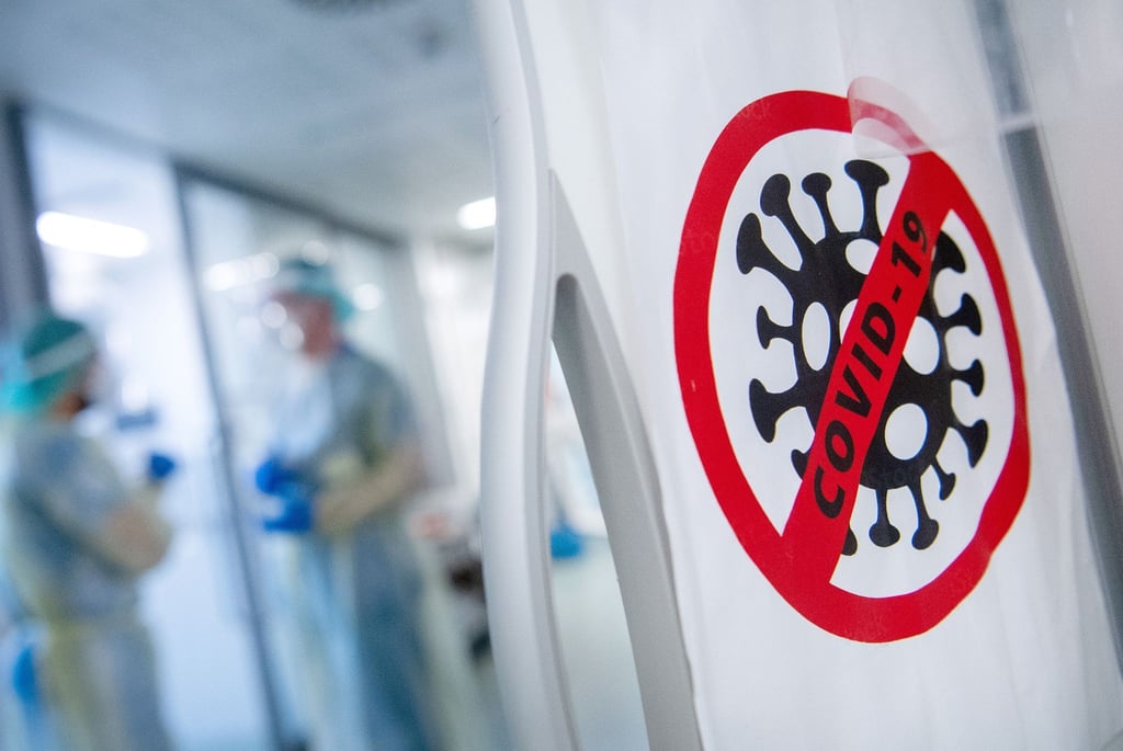 Der Covid-Bereich am Sana Klinikum Offenbach.
