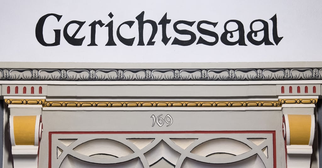 Der Prozess sollte am Landgericht Halle eröffnet werden.