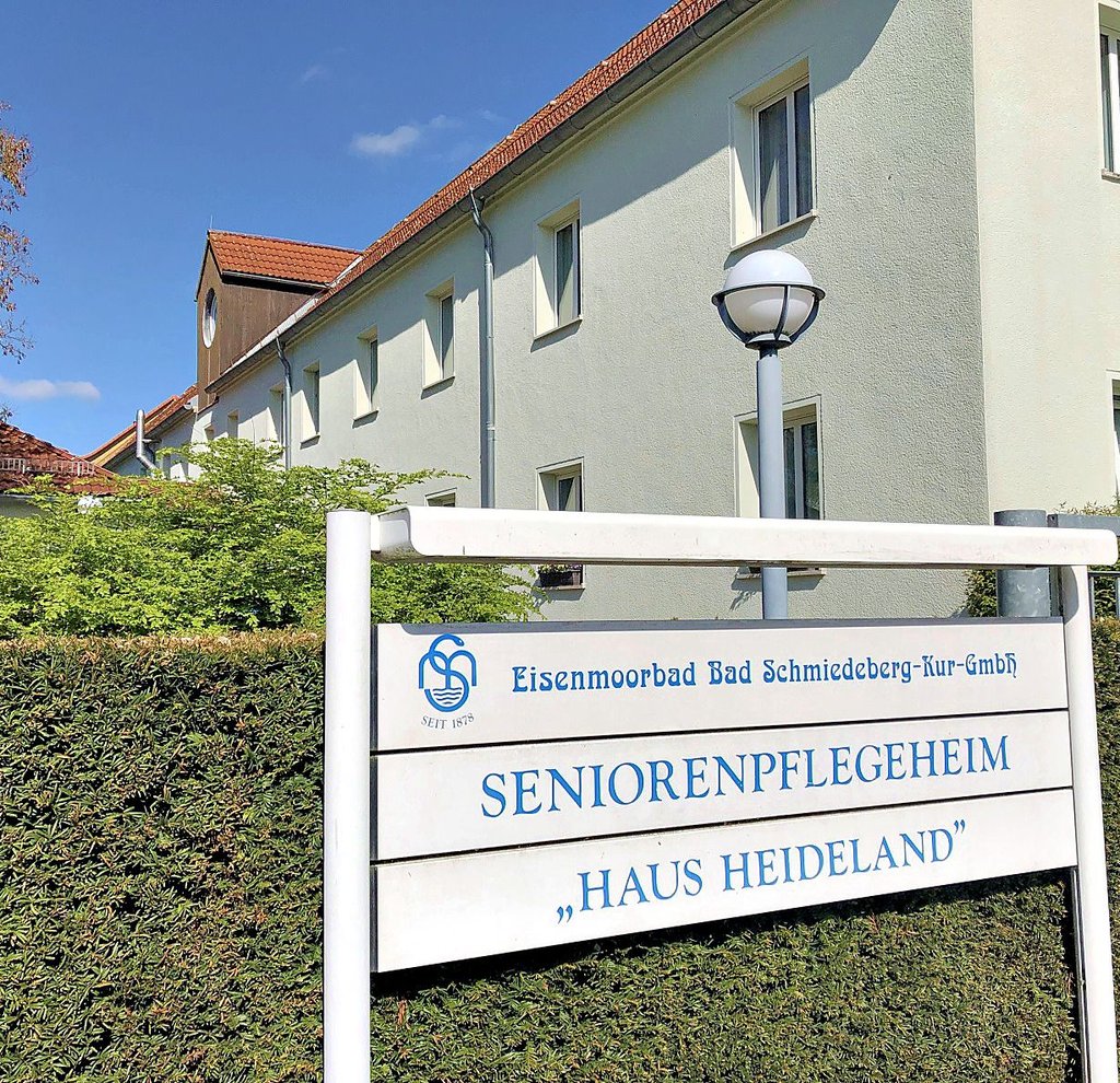Zieht um: das Seniorenpflegeheim „Haus Heideland“