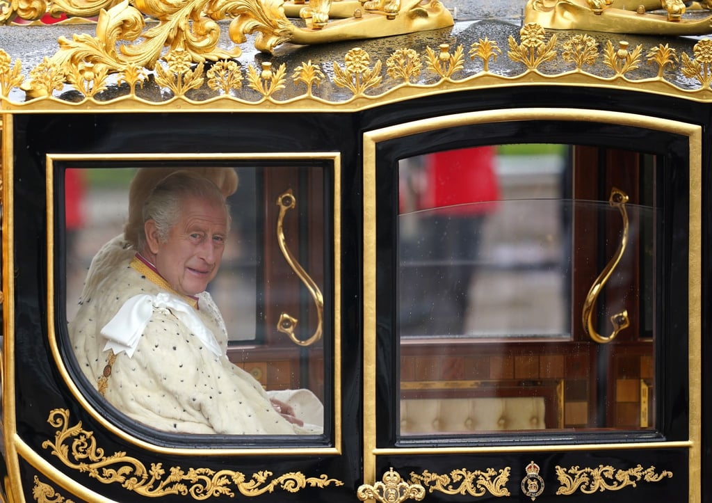 Auf dem Weg zur Krönungszeremonie: König Charles III..
