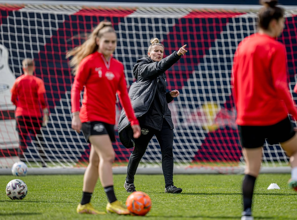 Anja Mittag will RB Leipzig weiterentwickeln.