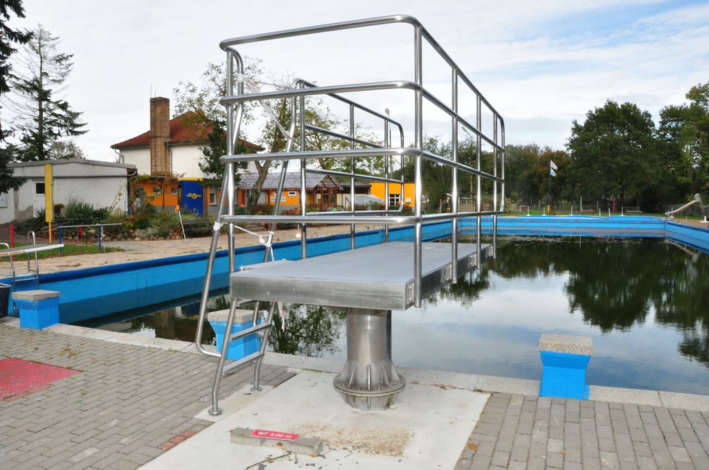 Das Freibad in Kalbe ist noch nicht eröffnet.