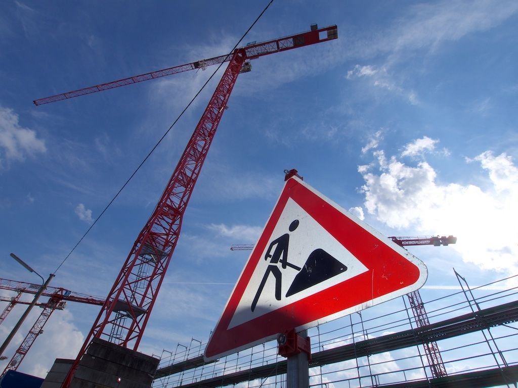 Unbekannte haben waren im Wert von rund 25.000 Euro von einer Baustelle in Halle gestohlen.