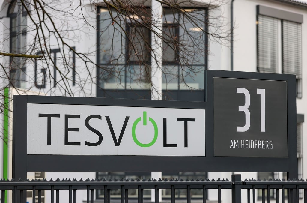 Die Tesvolt GmbH in Wittenberg.
