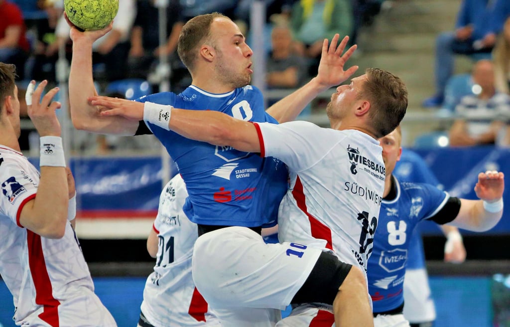 In Bietigheim hatten es die DRHV-Handballer (hier Kapitän Vincent Sohmann) nicht leicht.