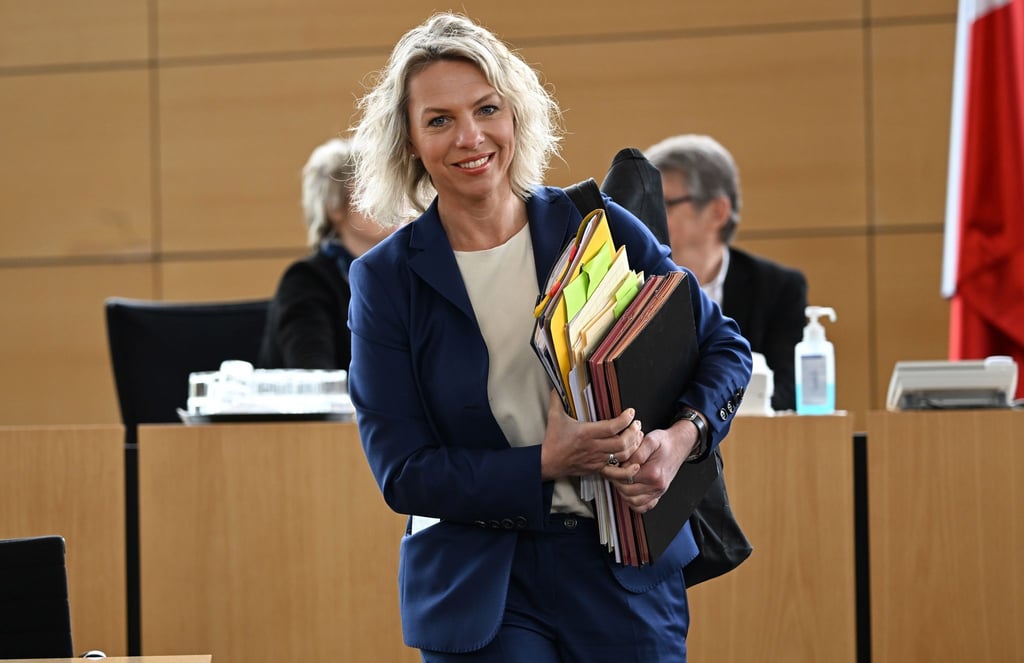 Susanna Karawanskij (Die Linke), Ministerin für Infrastruktur von Thüringen.