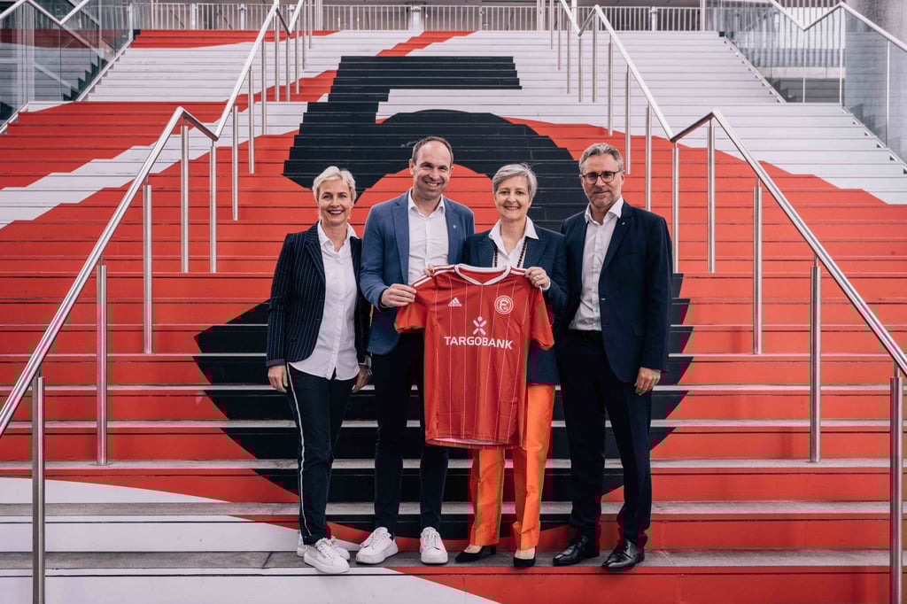 Die TARGOBANK wird zur kommenden Saison neuer Trikotsponsor von Fortuna Düsseldorf.