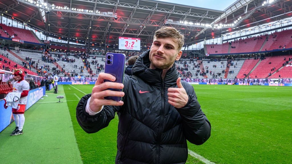 Timo Werner erzielte zwei Tore und eine Vorlage gegen Augsburg.